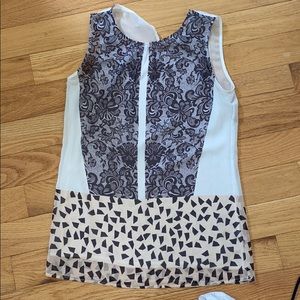 CABI chiffon blouse 2/20% 3/25%